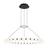 Visual Comfort Modern - 700OBT36B-LED927 - LED Chandelier - Orbet - Nightshade Black