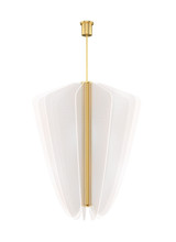 Visual Comfort Modern - 700NYR42BR-LED930 - LED Chandelier - Nyra - Plated Brass