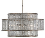 Currey and Company - 9454 - Eight Light Chandelier - Fantine - Pyrite Bronze/Raj Mirror