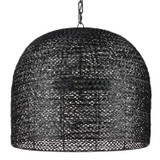 Currey and Company - 9000-0961 - Three Light Pendant - Piero - Satin Black