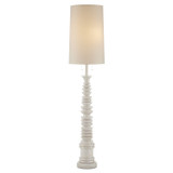 Currey and Company - 8000-0112 - Two Light Floor Lamp - Phyllis Morris - Whitewash