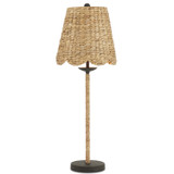 Currey and Company - 6000-0902 - One Light Table Lamp - Suzanne Duin - Natural/Mole Black