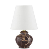 Currey and Company - 6000-0805 - One Light Table Lamp - Piccolo - Oxblood