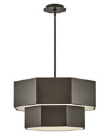 Hinkley - 46994BX - LED Convertible Chandelier - Facet - Black Oxide