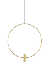 Visual Comfort Modern - 700MOLAY18NB-LED930 - LED Pendant - Layla - Natural Brass