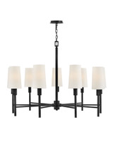 Hinkley - 46456BK - LED Chandelier - Fenwick - Black