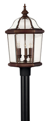 Hinkley - 2451CB - LED Post Top/ Pier Mount - Augusta - Copper Bronze