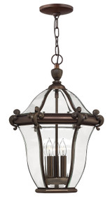 Hinkley - 2442CB - LED Hanging Lantern - San Clemente - Copper Bronze