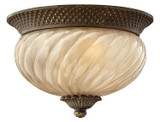 Hinkley - 2128PZ - LED Flush Mount - Plantation - Pearl Bronze