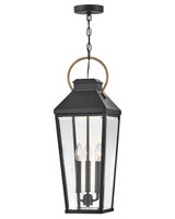 Hinkley - 17502BK - LED Hanging Lantern - Dawson - Black