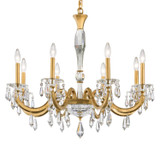 Schonbek - S7608N-22R - Eight Light Chandelier - Napoli - Heirloom Gold