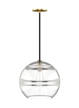 Visual Comfort Modern - 700FJSDNCR-LEDS930 - LED Pendant - Sedona - Aged Brass