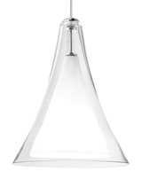 Visual Comfort Modern - 700FJMLPCC - One Light Pendant - Melrose - Chrome