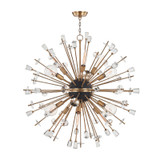 Hudson Valley - 5046-AGB - 12 Light Chandelier - Liberty - Aged Brass