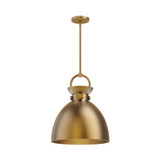 Alora - PD411314AG - One Light Pendant - Waldo - Aged Gold