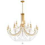 Schonbek - RJ1018N-22O - 18 Light Chandelier - Verdana - Heirloom Gold
