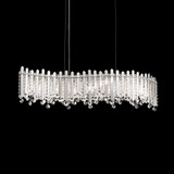 Schonbek - MX8346N-401S - Seven Light Linear Pendant - Chatter - Stainless Steel