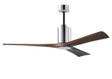 Matthews Fan Company - PA3-CR-WA-60 - 60Ceiling Fan - Patricia - Polished Chrome