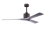Matthews Fan Company - NK-TB-BW-60 - 60Ceiling Fan - Nan - Textured Bronze