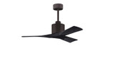 Matthews Fan Company - NK-TB-BK-42 - 42Ceiling Fan - Nan - Textured Bronze