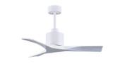 Matthews Fan Company - NK-MWH-MWH-42 - 42Ceiling Fan - Nan - Matte White