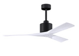 Matthews Fan Company - NK-BK-MWH-52 - 52Ceiling Fan - Nan - Matte Black
