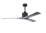 Matthews Fan Company - NK-BK-BW-60 - 60Ceiling Fan - Nan - Matte Black
