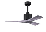 Matthews Fan Company - NK-BK-BW-42 - 42Ceiling Fan - Nan - Matte Black