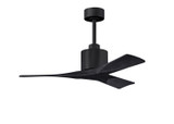 Matthews Fan Company - NK-BK-BK-42 - 42Ceiling Fan - Nan - Matte Black