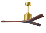 Matthews Fan Company - MW-BRBR-WA-52 - 52Ceiling Fan - Mollywood - Brushed Brass