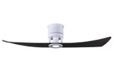 Matthews Fan Company - LW-MWH-BK - 52Ceiling Fan - Lindsay - Matte White