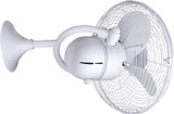 Matthews Fan Company - KC-WH - 13Wall Fan - Kaye - Gloss White
