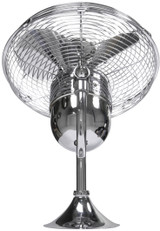 Matthews Fan Company - KC-CR - 13Wall Fan - Kaye - Polished Chrome