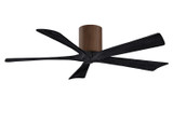 Matthews Fan Company - IR5H-WN-BK-52 - 52Ceiling Fan - Irene-5H - Walnut