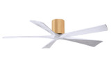Matthews Fan Company - IR5H-LM-MWH-60 - 60Ceiling Fan - Irene-5H - Light Maple