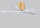 Matthews Fan Company - IR5H-LM-MWH-42 - 42Ceiling Fan - Irene-5H - Light Maple