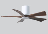 Matthews Fan Company - IR5HLK-WH-WA-42 - 42Ceiling Fan - Irene-5HLK - Gloss White