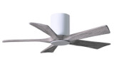 Matthews Fan Company - IR5HLK-WH-BW-42 - 42Ceiling Fan - Irene-5HLK - Gloss White