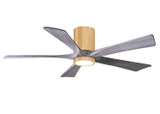 Matthews Fan Company - IR5HLK-LM-BW-52 - 52Ceiling Fan - Irene-5HLK - Light Maple
