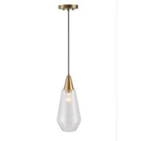 Uttermost - 21559 - One Light Mini Pendant - Eichler - Oxidized Antique Brass