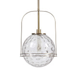 Uttermost - 21540 - One Light Pendant - Mimas - Antique Brass