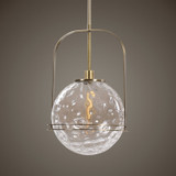Uttermost - 21540 - One Light Pendant - Mimas - Antique Brass