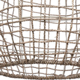 Uttermost - 21535 - One Light Pendant - Cross - Natuarl Woven Sea Grass