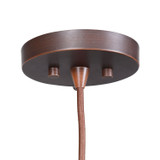 Uttermost - 21535 - One Light Pendant - Cross - Natuarl Woven Sea Grass