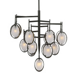 Uttermost - 21344 - 15 Light Chandelier - Maxin - Dark Hammered Bronze