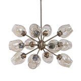 Uttermost - 21325 - 12 Light Chandelier - Chet - Antique Brass