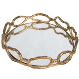 Uttermost - 17837 - Tray - Cable - Gold Leaf