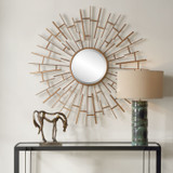 Uttermost - 09995 - Mirror - Tangled - Antiqued Golden Bronze