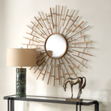 Uttermost - 09995 - Mirror - Tangled - Antiqued Golden Bronze