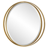 Uttermost - 09991 - Mirror - Rhodes - Antiqued Gold Leaf